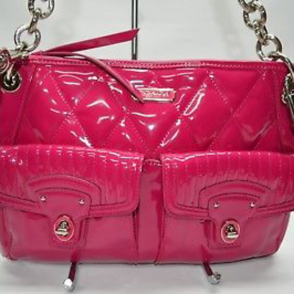 Coach Poppy Liquid Gloss Purse Handbag